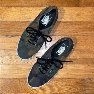 Camo Vans